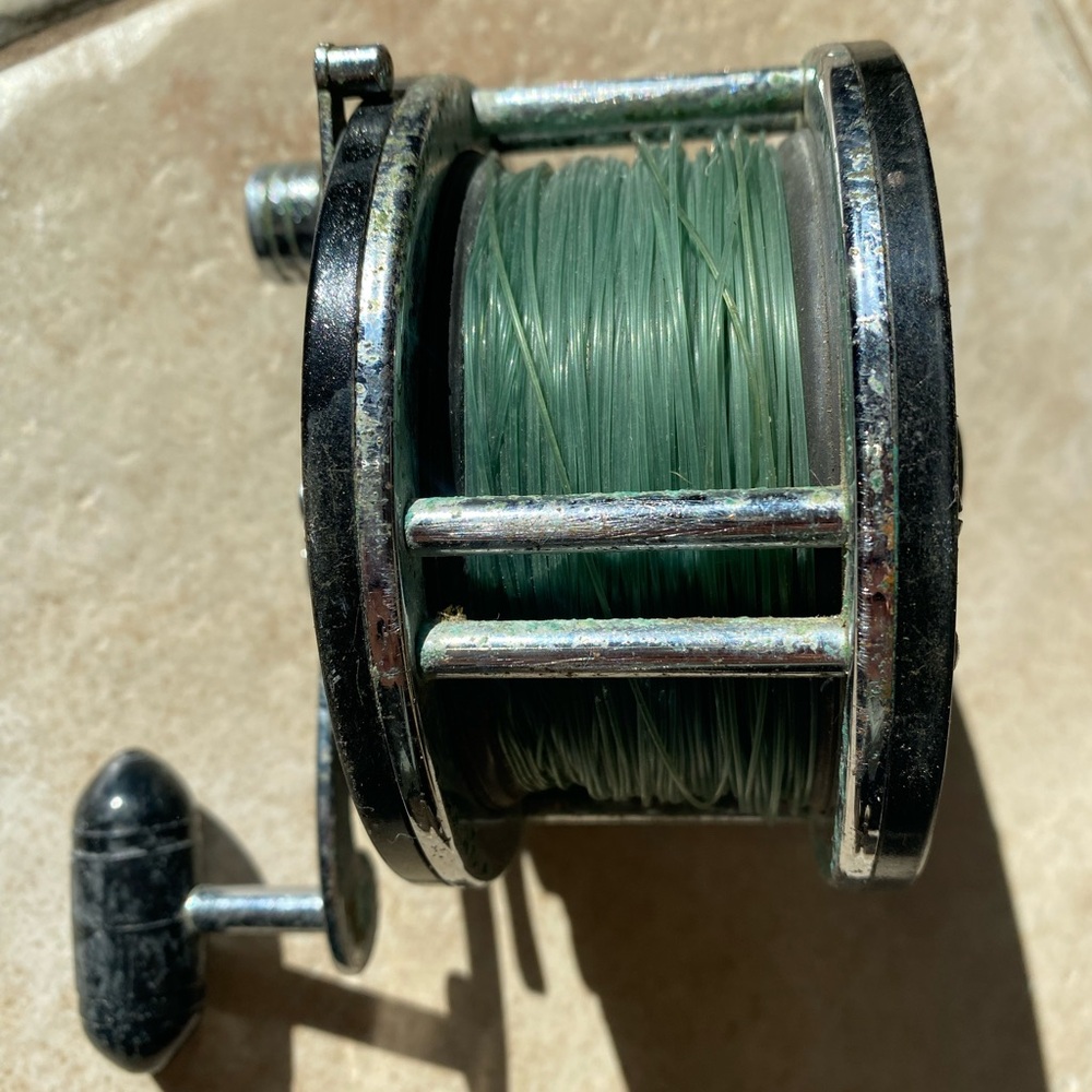 Penn No. 149 Mariner Deep Sea Fishing Trolling Reel Tackle Mfg Co USA with lines